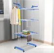 Portable Laundry Drying Stand with Wheels - 2