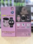 HainoTeko ST-9 Smartwatch with AMOLED Screen & EarPods - 2