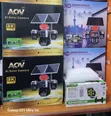 AI Solar PTZ Camera - 4G, Full HD, 2-Way Audio - 1