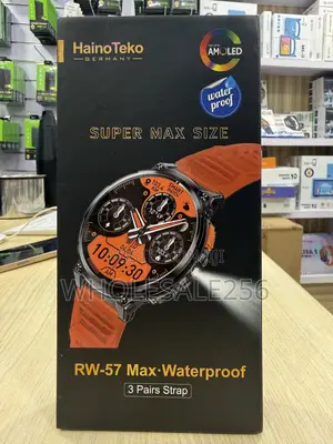 Haino Teko RW-57 Max Smartwatch with AMOLED Screen, Torch & Waterproof