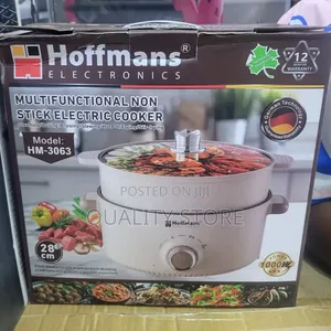 Hoffmans Multifunctional Non-Stick Electric Cooker HM-3063
