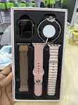 Haino Teko SQ-16 Mini Smartwatch with AMOLED Screen & 3 Straps - 2