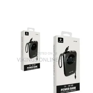 PX139D 10,000mAh Portable Power Bank with LED Display