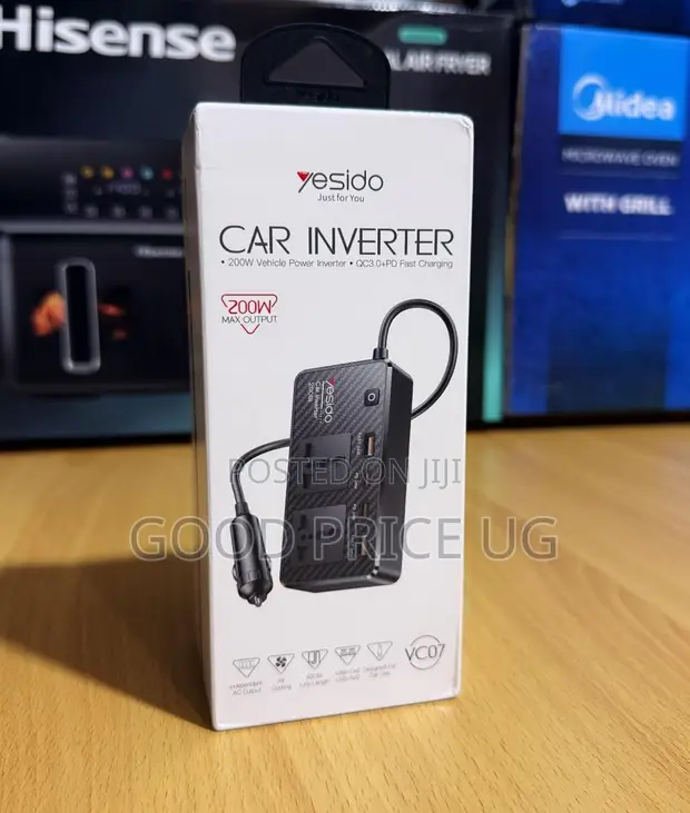 Yesido VC07 200W Car Power Inverter - 1