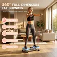 Waist Twister Machine with Ropes & Bands - 5