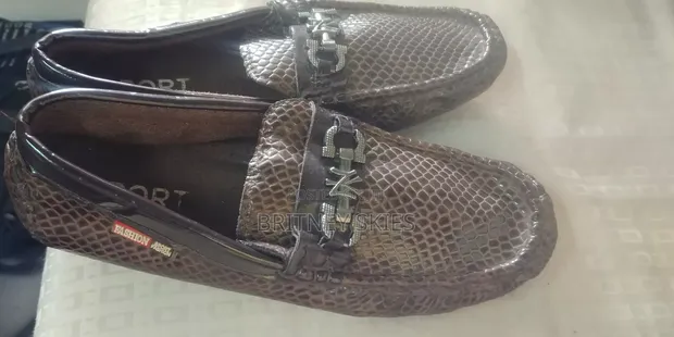 Sporto Brown Moccasins - Boys Size 32 - 1