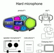 K30 Motorcycle Helmet Headset with FM Radio - 3