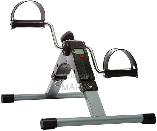 Arm and Leg Folding Pedal Exerciser with Digital Display - 1