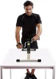 Arm and Leg Folding Pedal Exerciser with Digital Display - 2