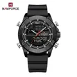 Naviforce Titan Black NF9253T Analog-Digital Sports Watch - 1