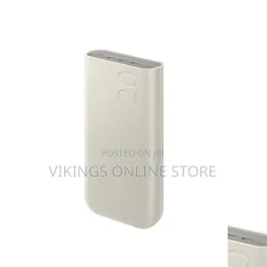 Samsung 20,000mAh 45W Super Fast Charging 2.0 Battery Pack - Beige
