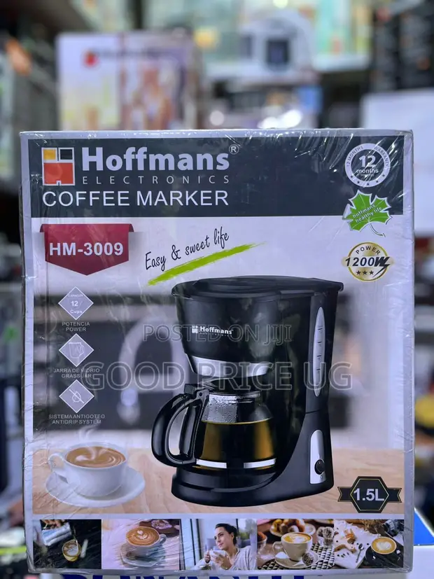 Hoffmans Electronics 1.5-Liter Drip Coffee Maker - 1