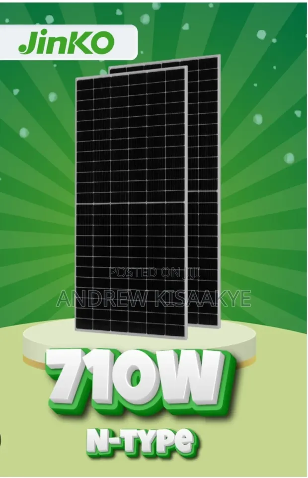710W Double Face Solar Panel - 1