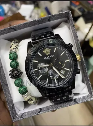 Versace Men's Watch with Bangle