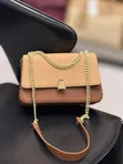 Chris Bella Ladies Handbag - Black & Nude - 5