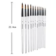 Bomeijia Artist Paint Brushes - 12 Piece Set - 3