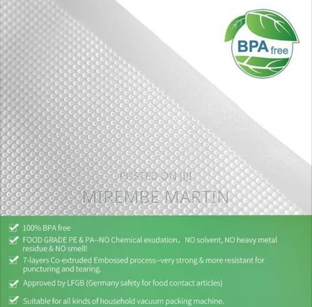 PreCut 20x30cm BPA-Free Food Grade Vacuum Sealer Bags - 1