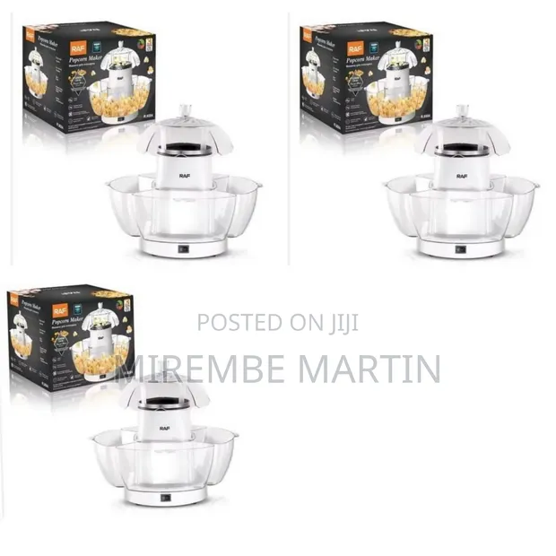 Brand New Raf Hot Air Popcorn Maker with Serving Bowl - 1