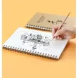 ARUQIWEMI Sketch Book, Drawing Notebook 60 Sheets, 160gsm - 1