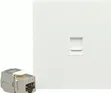 CAT8/CAT7 RJ45 Wall Panel Socket - 1