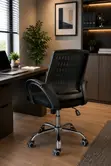 Executive Mesh Office Chair - Black - 2