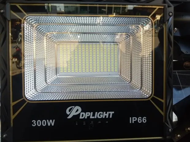 300W DP Solar LED Floodlight with Panel - 1