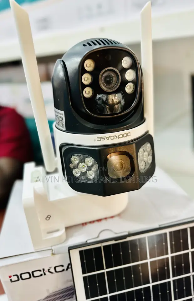 Smart Home Camera - Dual Lens, 4G, Solar Powered - 1