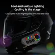 Helmet Wireless Earphone with RGB Lighting - 2