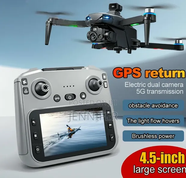 GPS Aerial Photography Drone with Built-In Screen - 1