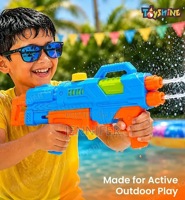 Super Soaker Dual Barrel Water Gun - 1