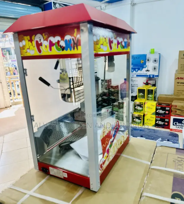 Commercial Electric Popcorn Machine - 1