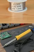 2-in-1 Electric Soldering Iron with Solder Wire - 2