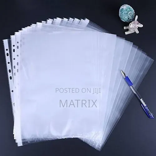 Punched Pocket Folder Files Sets - 1