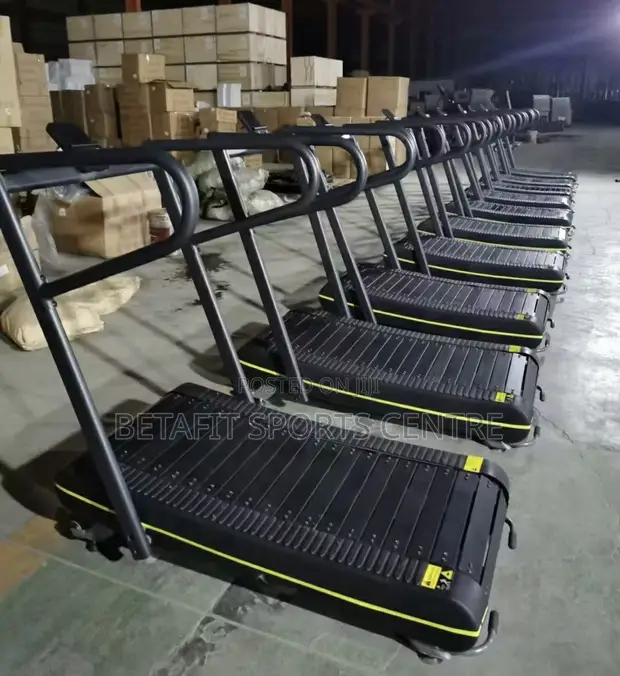 Brand New Curved Manual Treadmill - 1