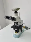 Nikon Eclipse E100 Microscope with YS100 LED Illuminator - 1