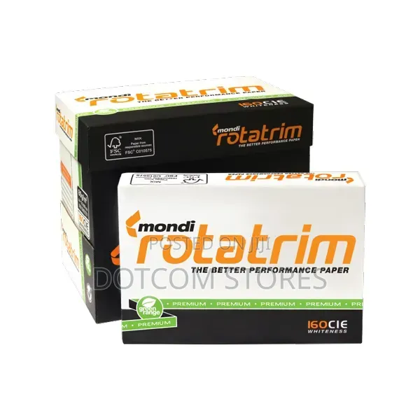 ROTATRIM A3 80gsm White Copy Paper - 5 Reams - 1