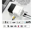 Mini LED Projector, 1080P HD Outdoor Camping - 4