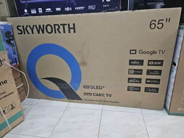 65" Skyworth Smart QLED 4K TV - New on Promotion - 1