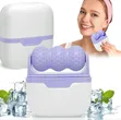 2-in-1 Dual-Sided Ice Face Roller Massager - 2