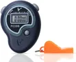 2-in-1 PC396 Digital Sports Stopwatch Timer with Whistle - 2