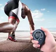 2-in-1 PC396 Digital Sports Stopwatch Timer with Whistle - 3