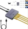 Aoweixun RJ45 1-to-4 Gigabit Ethernet Network Splitter - 4