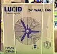 Lucid 24" Industrial Wall Fan FW-55 - 2