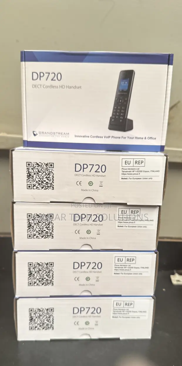 Grandstream DP720 DECT Cordless VoIP Handset - 1