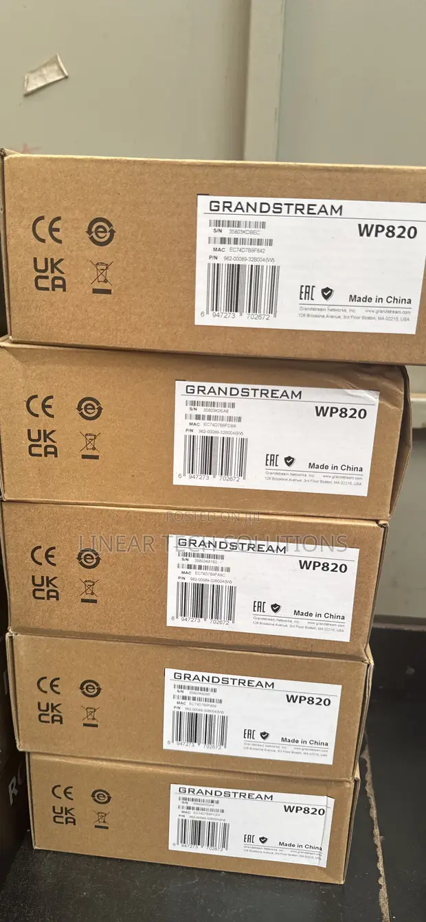 Grandstream WP820 Wireless Wi-Fi Phone - 1