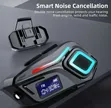 K08 Motorcycle Helmet Wireless Earphone - 3