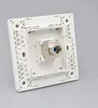 1 Port CAT8/CAT7 RJ45 Wall Panel - 2