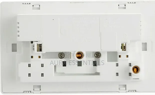 2-Gang Universal Switched Wall Socket with USB Ports - 1