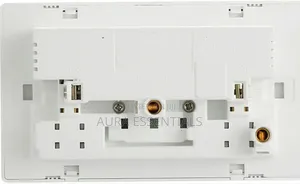 2-Gang Universal Switched Wall Socket with USB Ports