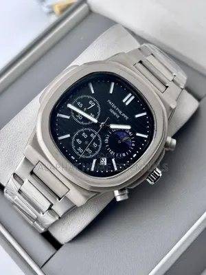 Patek Philippe Nautilus Moon Phase Chronograph Watch